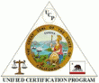 California Unified Certification Program logo