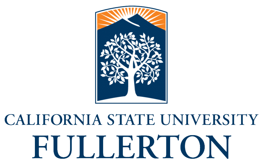 Logo for California State University, Fullerton.