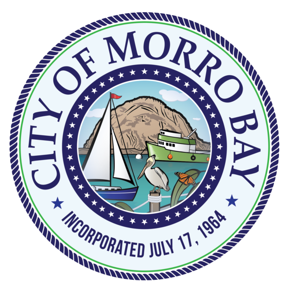 Insignia for the City of Morro Bay, California.