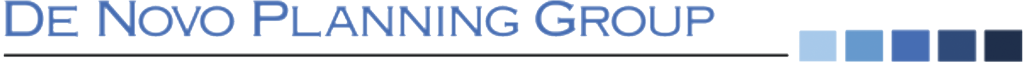 Logo for De Novo Planning Group.
