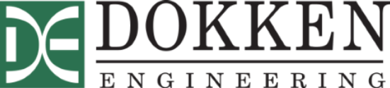 Logo for Dokken Engineering.