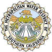 Insignia for the Metropolitan Water District small business enterprise certification.