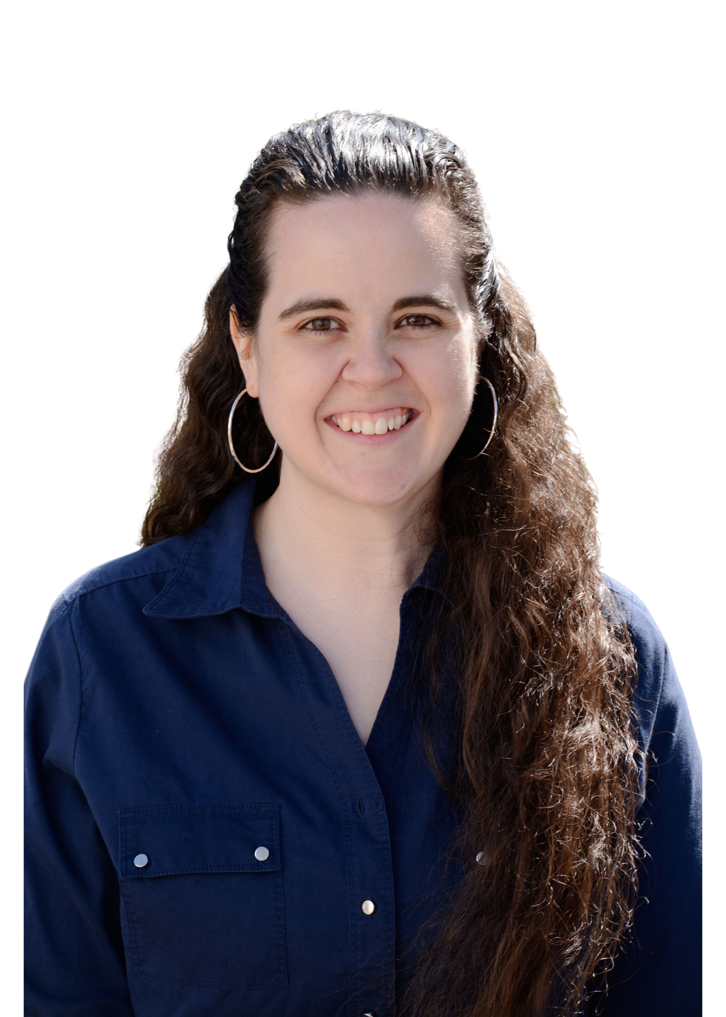 Headshot of Ashley Leger, PHD: Paleontology Field Director.